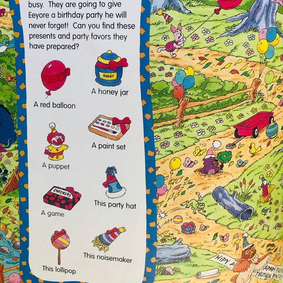 Disney's Pooh Look and Find Hardcover - Picture 15 of 15